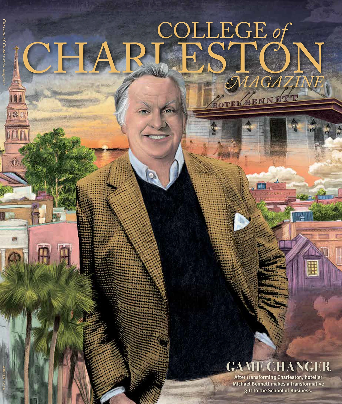 2026 CofC Magazine Winter Cover