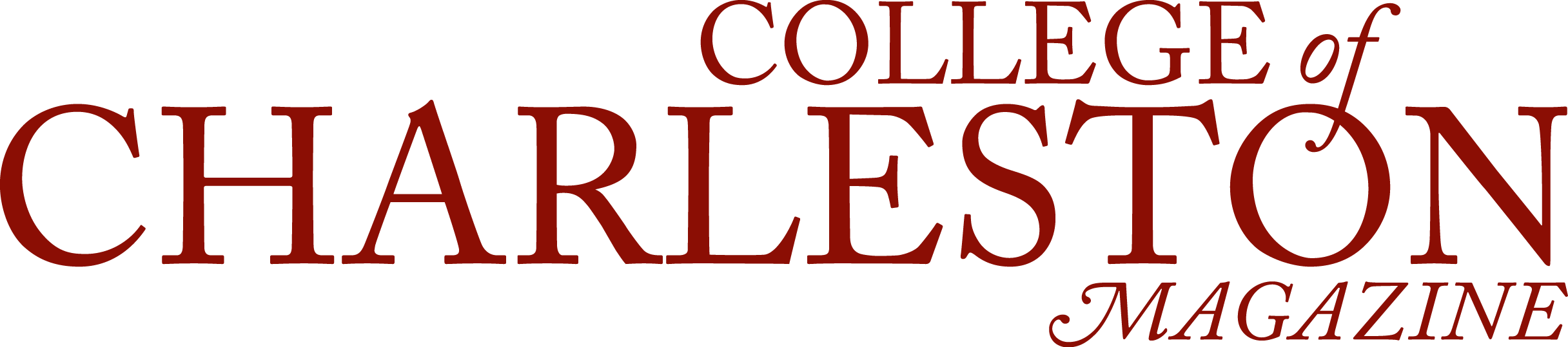 College of Charleston Magazine masthead